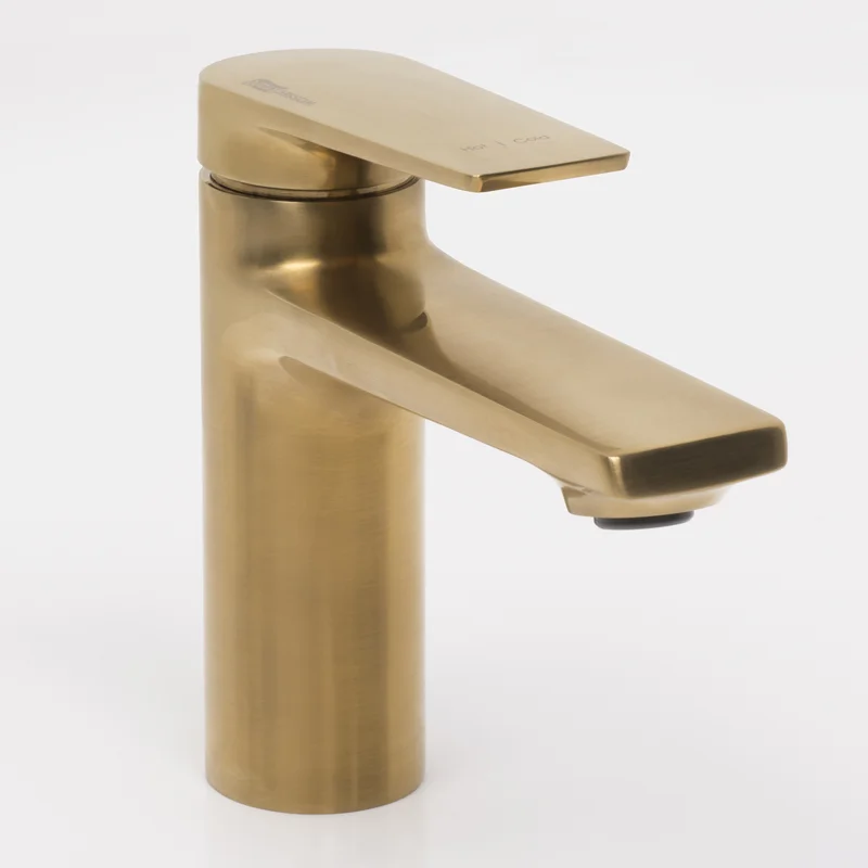 Смеситель для раковины WasserKRAFT Aisch 5503 Золото матовое