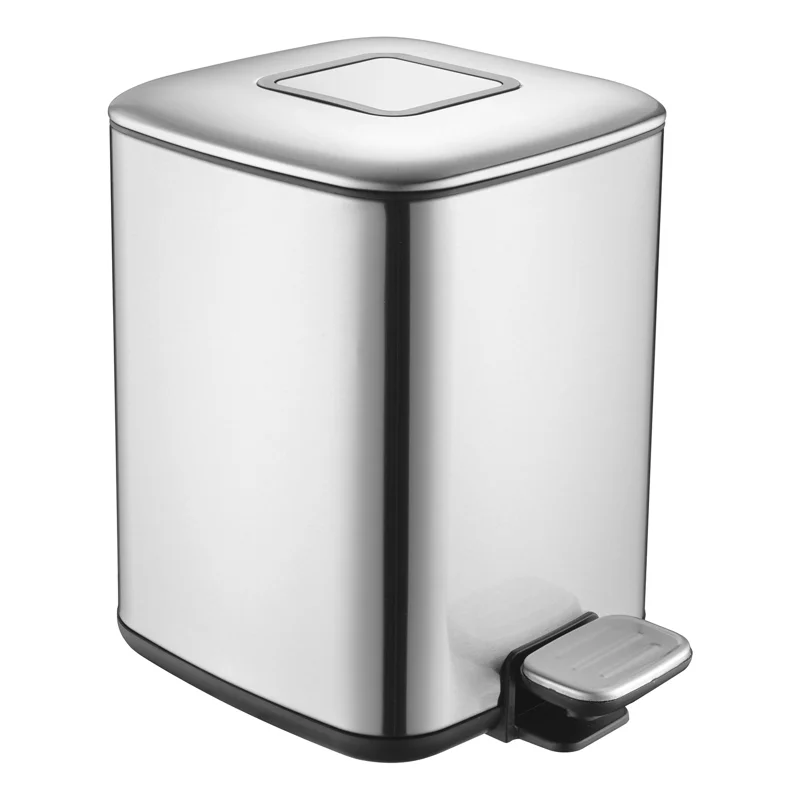 Корзина для мусора WasserKRAFT K-649, с педалью, 9 л