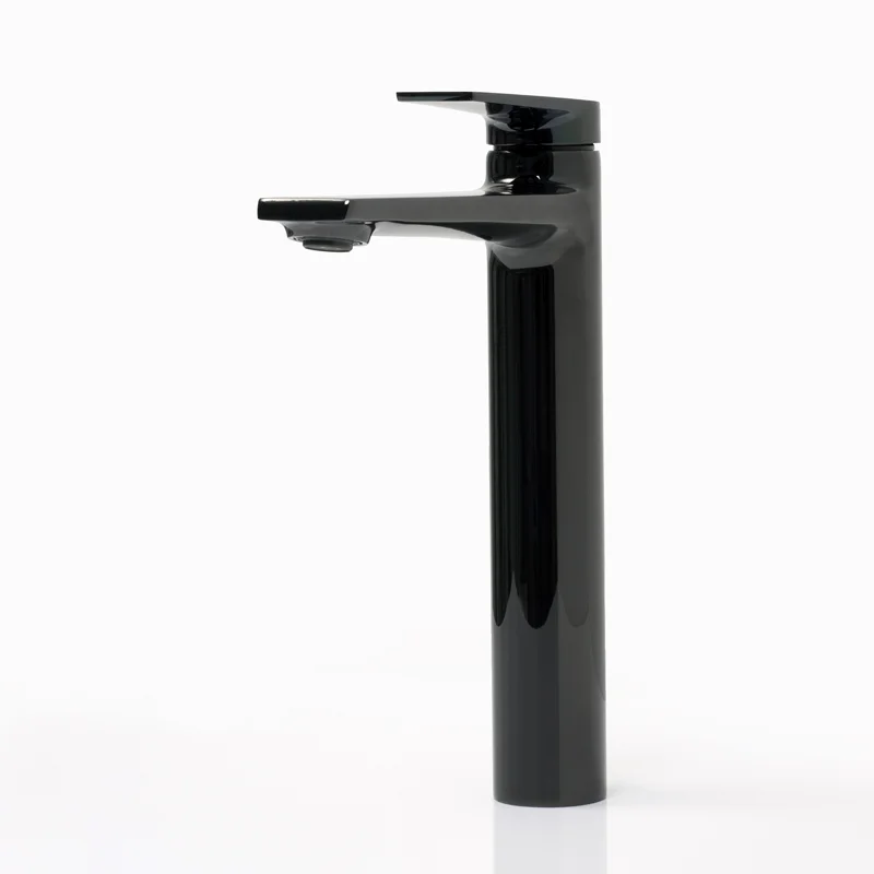 Смеситель для раковины WasserKRAFT Glan 6603H Черный глянцевый