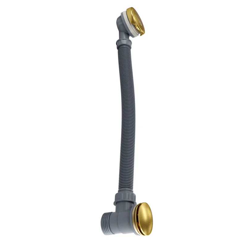 Слив-перелив WasserKRAFT Aisch A203 click-clack Золото матовое