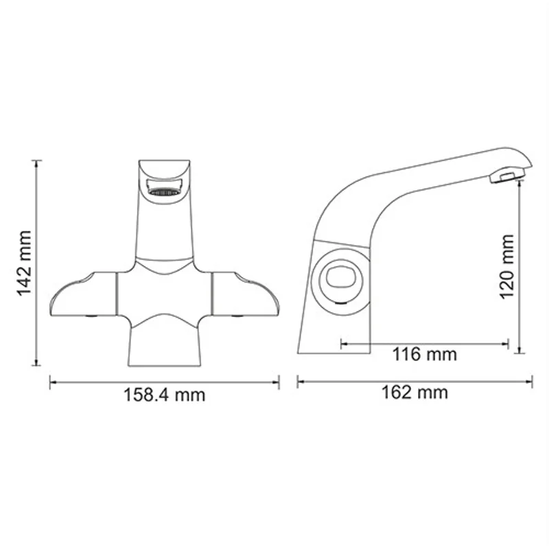 Смеситель для раковины Wasserkraft Lossa 1203