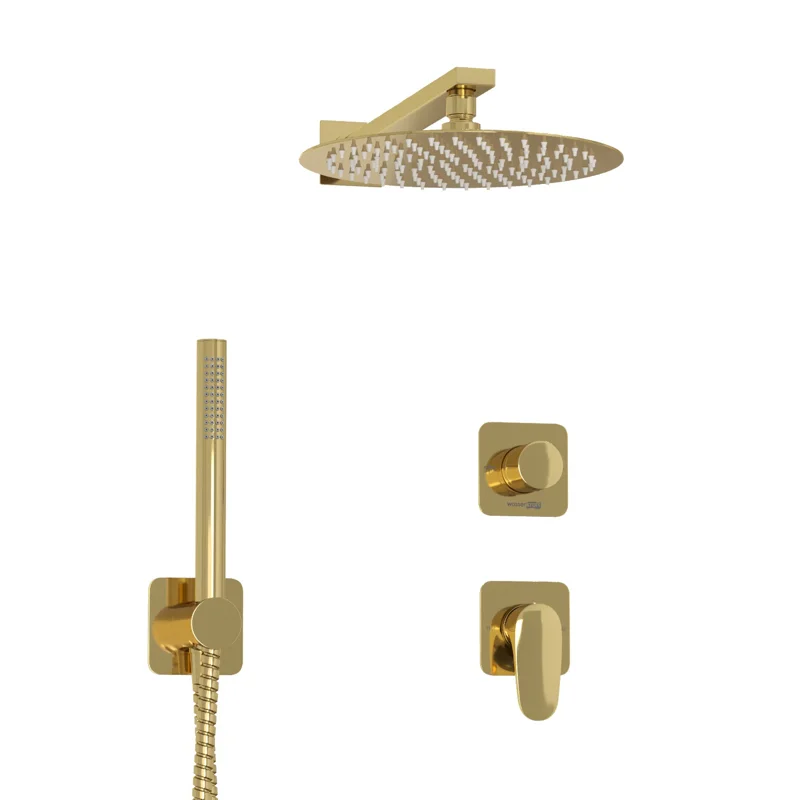 Душевая система WasserKRAFT Neckar A2151.277.183.208.280.197.281 Золото глянцевое