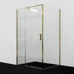 Душевой уголок WasserKRAFT Aisch 100x80 55P17 профил...