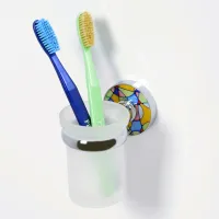 Стакан для зубных щеток WasserKRAFT Diemel K-2228 Хром