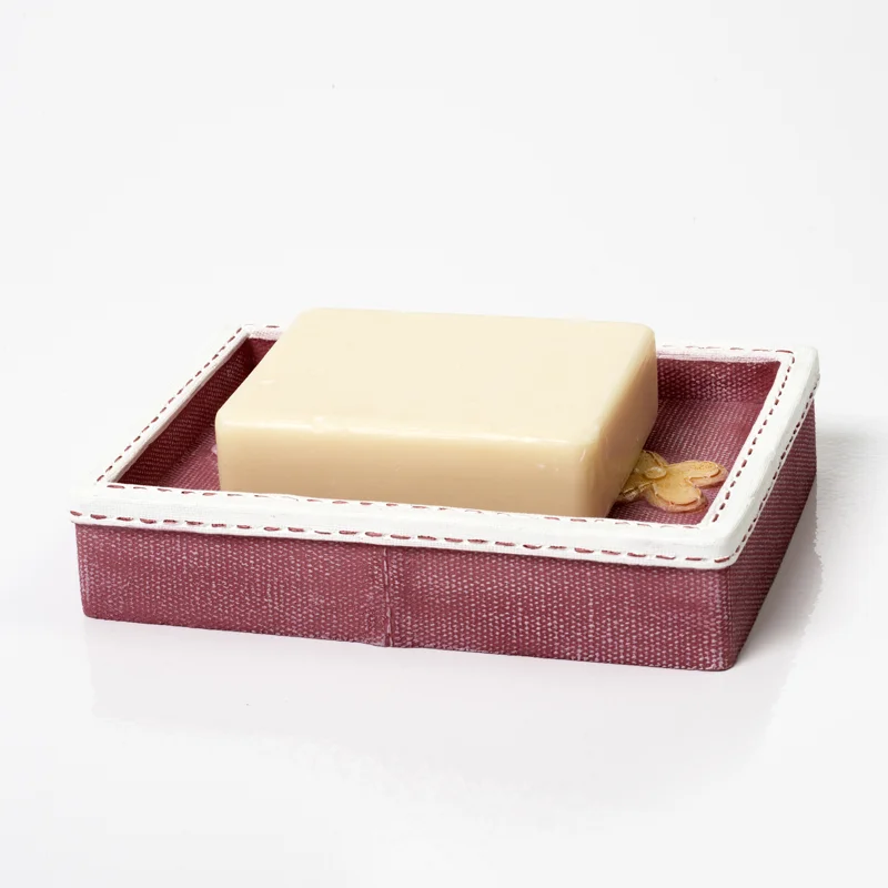 Мыльница WasserKRAFT Ammer K-6429 Розовая матовая