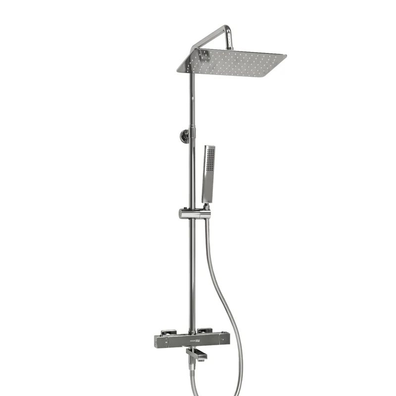 Душевая система WasserKRAFT A199.069.103.087.CH Thermo с термостатом Хром