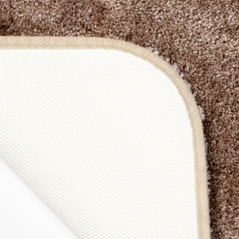 Коврик WasserKraft Wern Wern BM-2533 Mink, напольный, цвет - темно-коричневый, 90 х 55 см