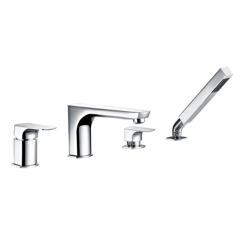 Смеситель на борт ванны WasserKRAFT Salm 2755 Хром