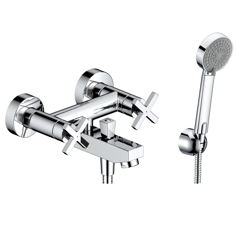 Смеситель для ванны WasserKRAFT Weser 7801 Хром