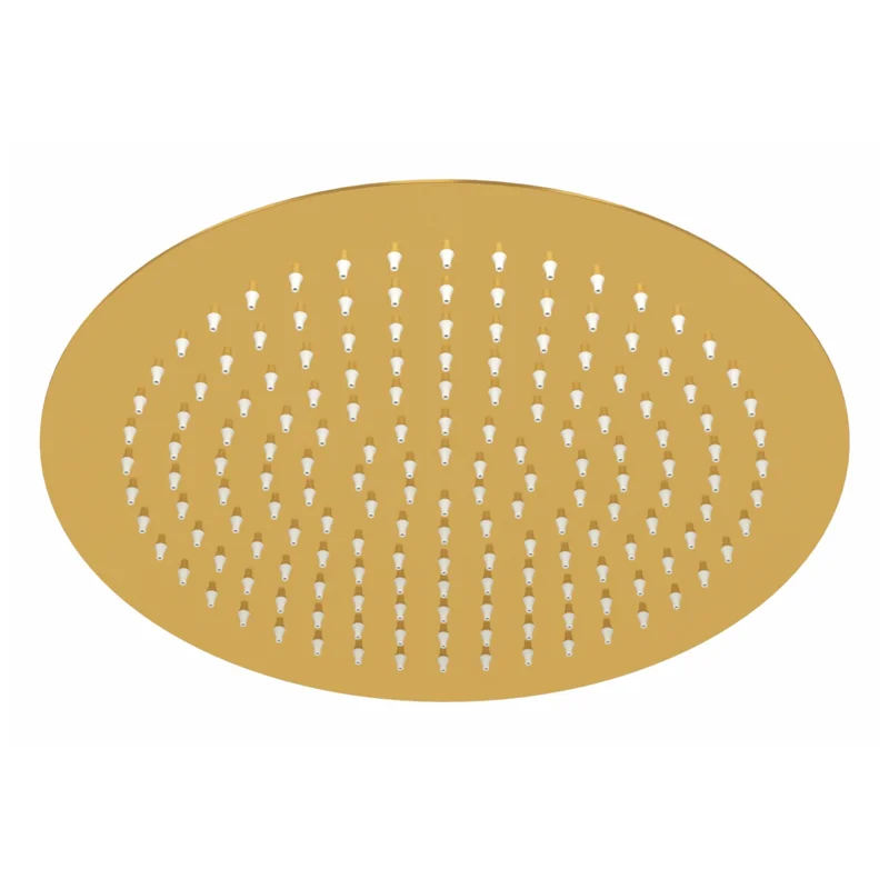 Верхний душ WasserKRAFT Sauer A263 Золото глянцевое