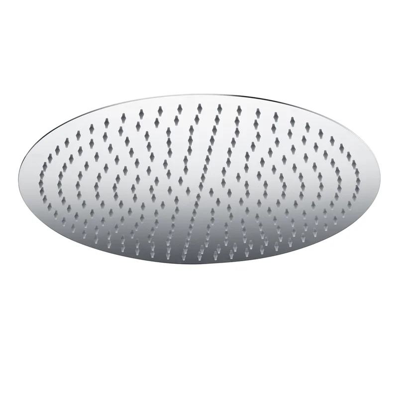 Верхний душ WasserKRAFT A117, D400 мм, 1 режим струи, без держателя, хром