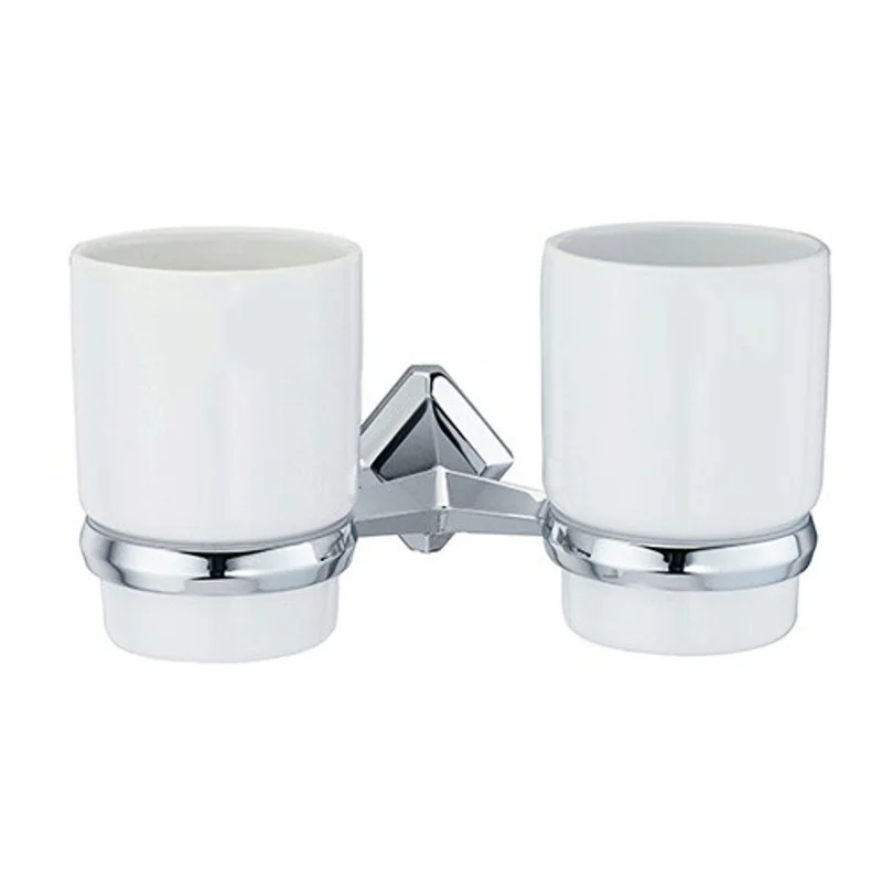 Подстаканник двойной WasserKRAFT Aller K-1128DC, хром