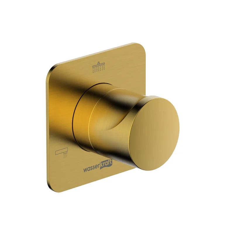 Переключатель потоков WasserKRAFT Havel A283 Золото матовое