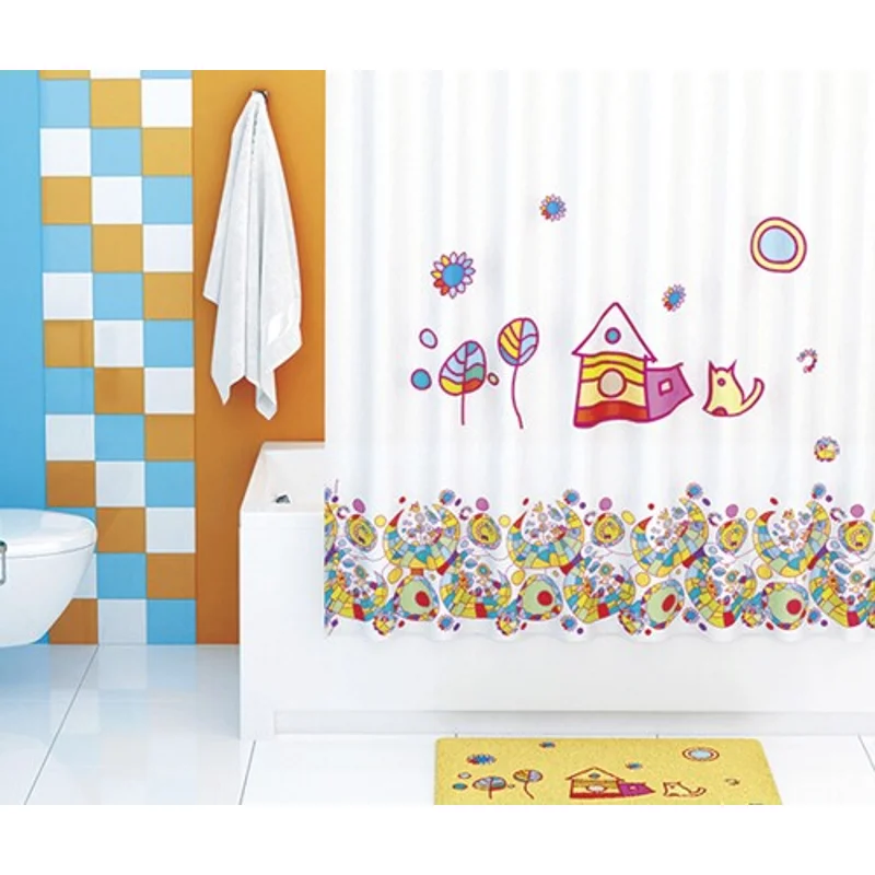 Штора для ванны WasserKRAFT Isen 200х200 SC-40102 Бежевая