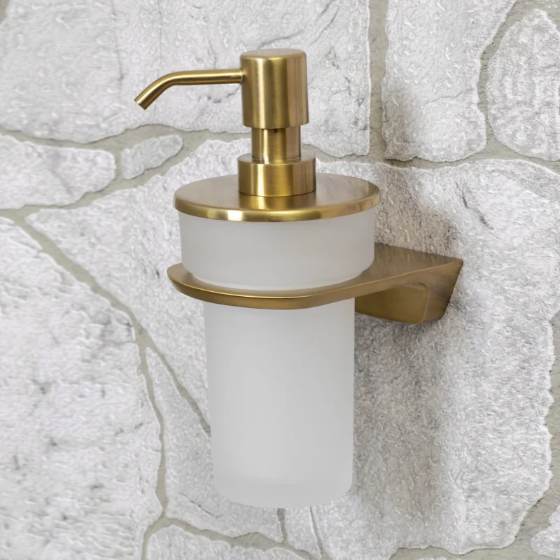 Дозатор для жидкого мыла WasserKRAFT Aisch K-5999 Золото матовое