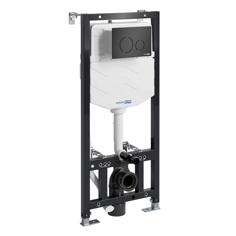 Инсталляция для унитаза WasserKRAFT Aller 10TLT.010.ME.MB02 черный матовый Инсталляция для унитаза WasserKRAFT Aller 10TLT.010.ME.MB02 черный матовый