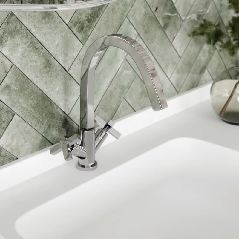 Смеситель для раковины WasserKRAFT Weser 7803 Хром