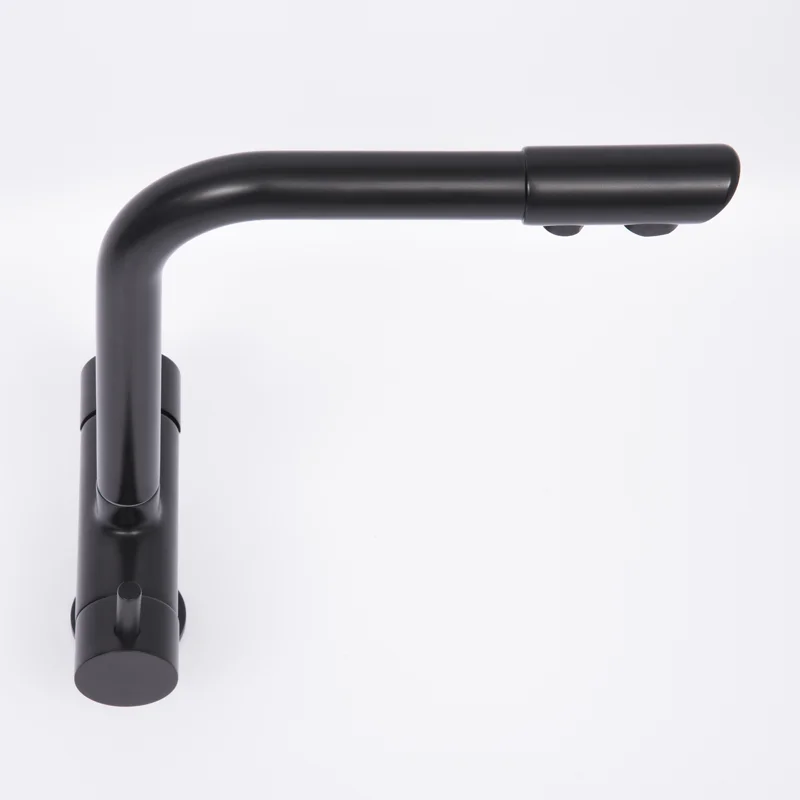 Смеситель для кухни WasserKRAFT A8367 Черный матовый