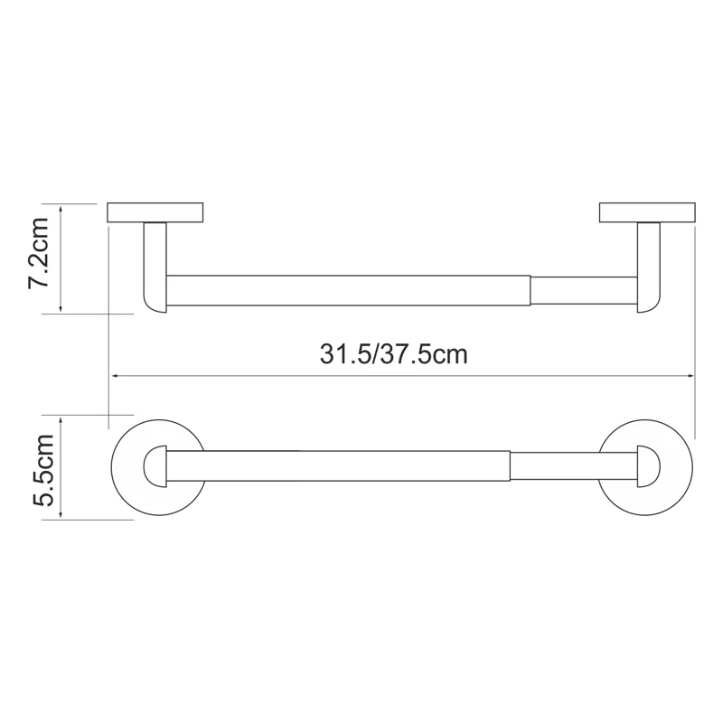 Держатель бумажных полотенец WasserKRAFT Rhein K-6291 Хром