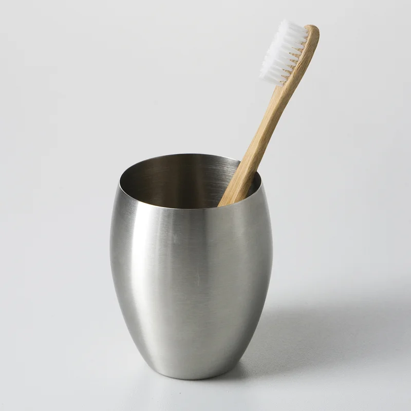 Стакан для зубных щеток WasserKRAFT Ruwer K-6728 Нержавеющая сталь