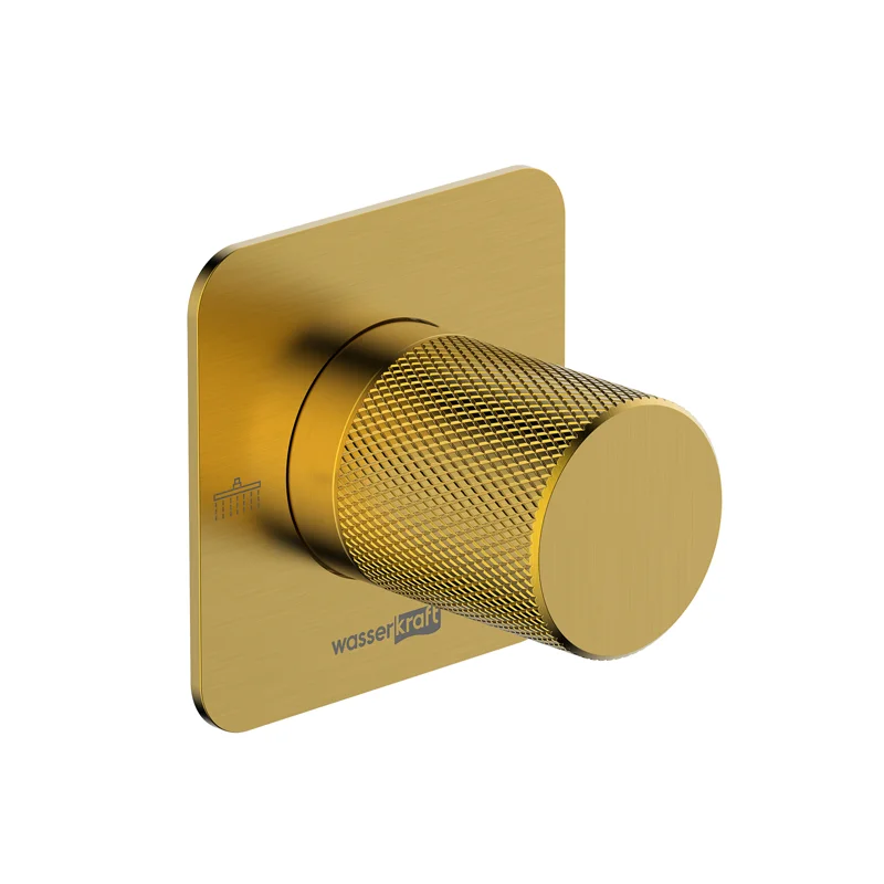 Переключатель потоков WasserKRAFT Schunter A306 Золото матовое