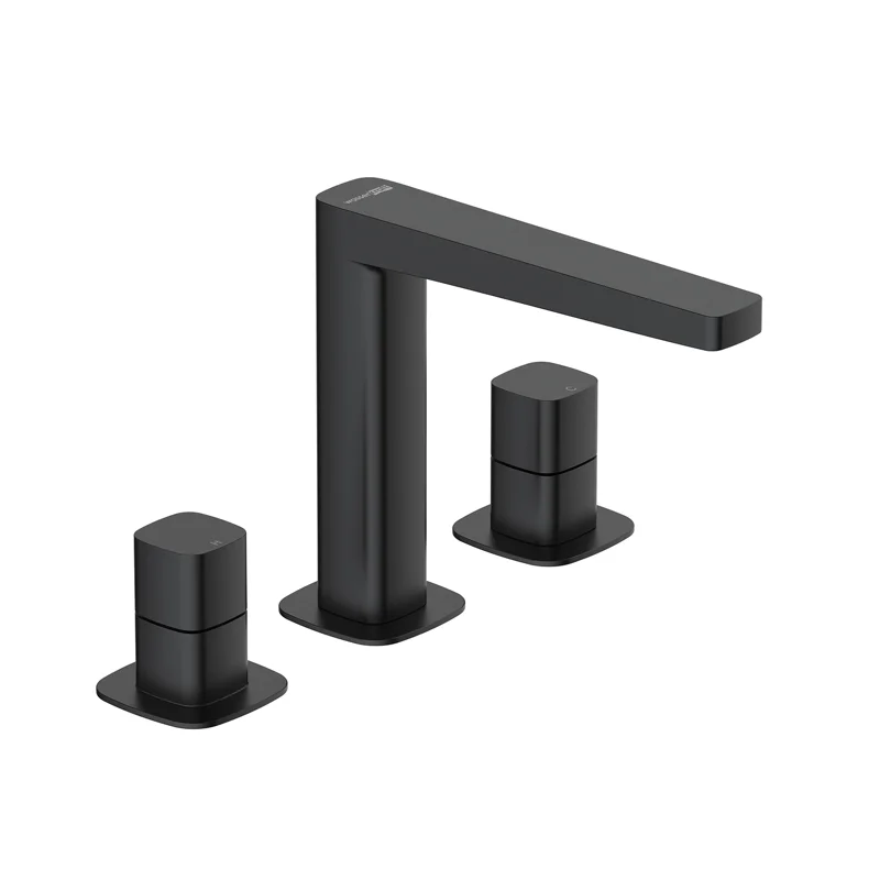 Смеситель для раковины WasserKRAFT Nuthe 9135 Черный матовый