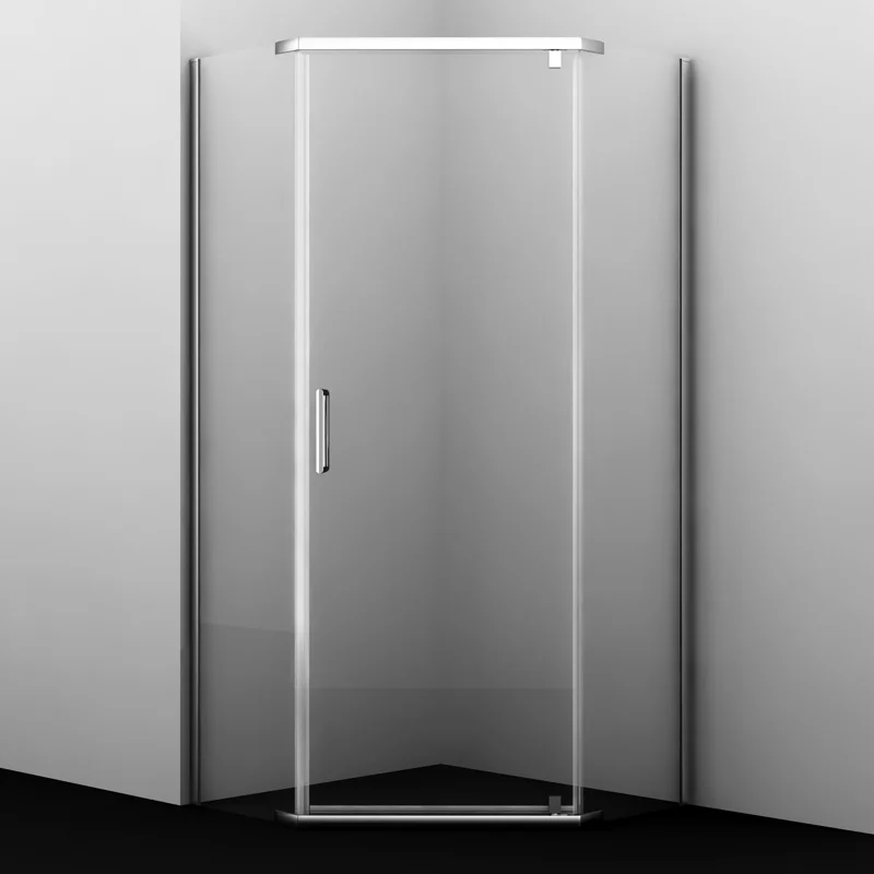 Душевой уголок WasserKRAFT Leine 90х90 35P11 профиль Хром стекло прозрачное