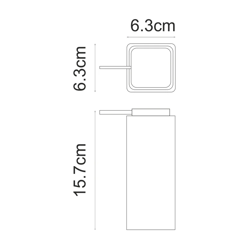 Дозатор для жидкого мыла WasserKRAFT Ems K-16991 Белый