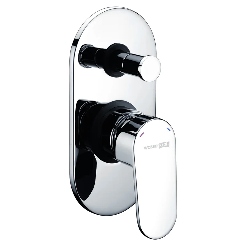 Смеситель WasserKRAFT DO 5361 для ванны и душа со встраиваемой системой монтажа, хром