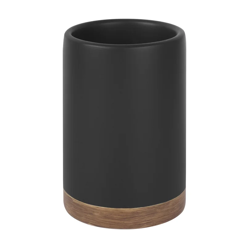 Стакан для зубных щеток WasserKRAFT Vils K-6128 Черный