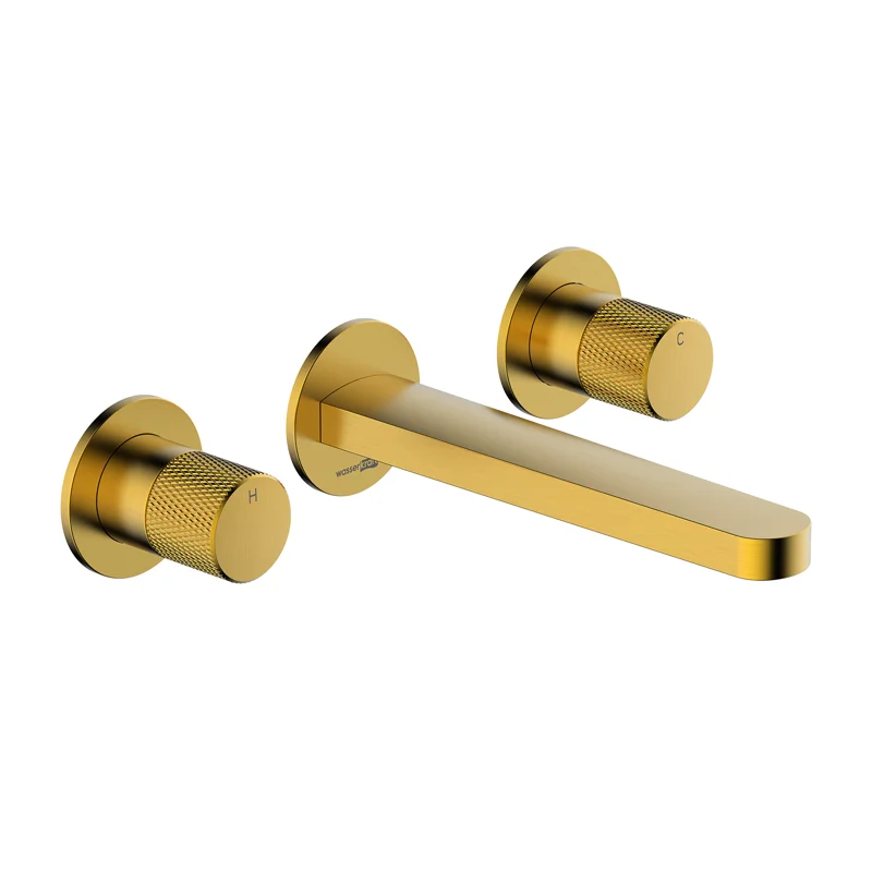 Смеситель для раковины WasserKRAFT Schunter 8245 Золото матовое