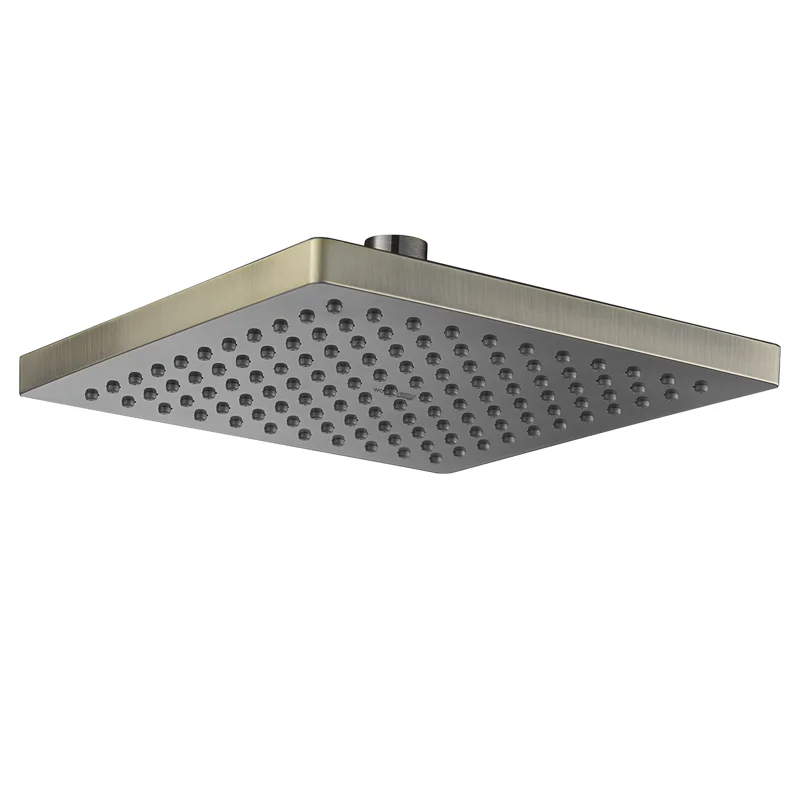 Верхний душ WasserKRAFT A140, 200 х 200 мм, 1 режим струи, без держателя, светлая бронза