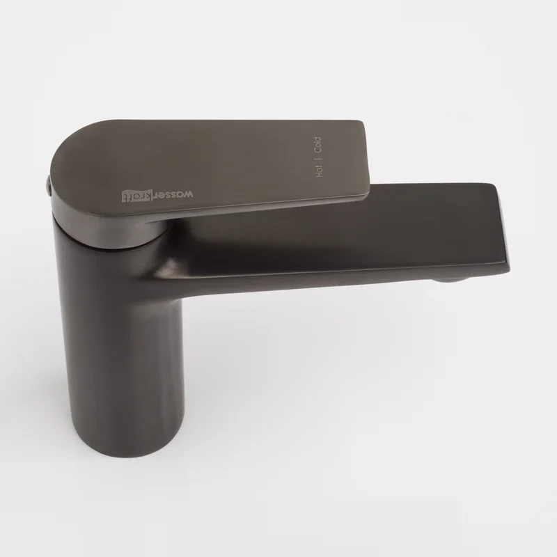 Смеситель для раковины WasserKRAFT Wiese 8403 Оружейная сталь