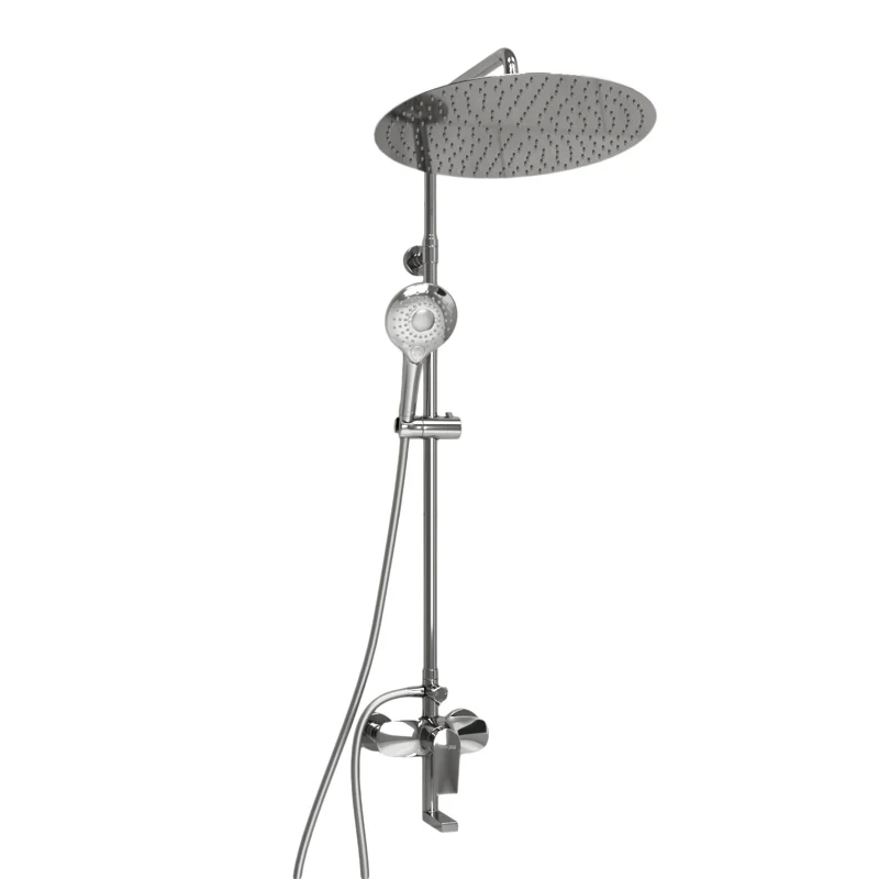 Душевая система WasserKRAFT A166.117.101.087.CH Хром