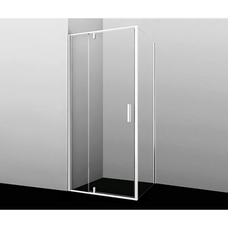Душевой уголок WasserKRAFT Neime 90x90 19P03 профиль Белый матовый стекло прозрачное Душевой уголок WasserKRAFT Neime 90x90 19P03 профиль Белый матовый стекло прозрачное