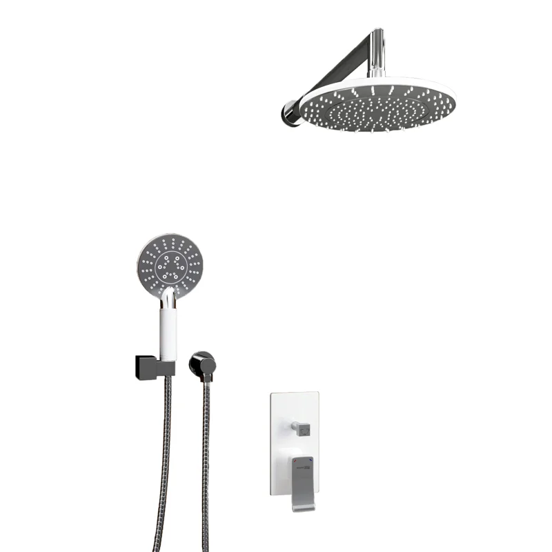 Душевая система WasserKRAFT A16067WHITE Белый Хром