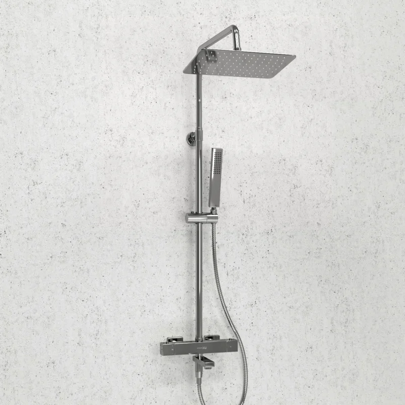 Душевая система WasserKRAFT A199.069.103.010.CH Thermo с термостатом Хром