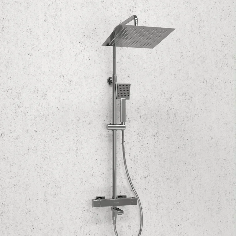 Душевая система WasserKRAFT A199.118.141.010.CH Thermo с термостатом Хром