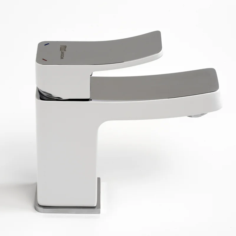 Смеситель для раковины WasserKRAFT Aller 1063W Белый Хром