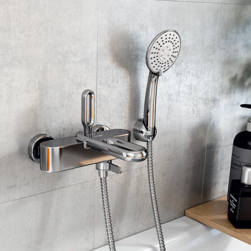 Смеситель для ванны WasserKRAFT Kammel 1801 Хром