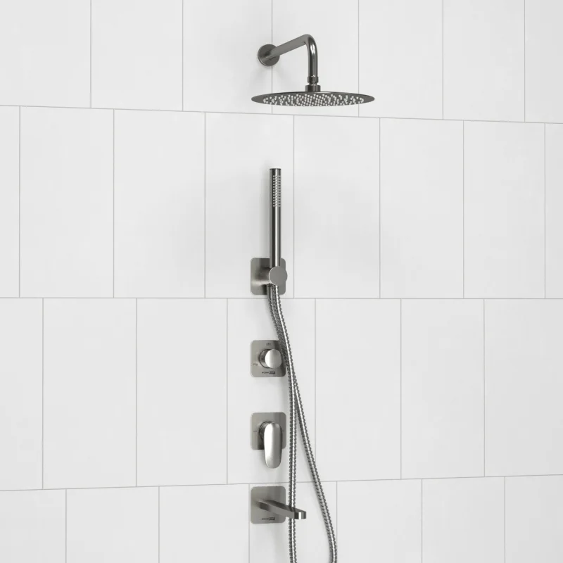 Душевой комплект WasserKraft Spree A1451.273.274.097.121.275.100.276 Встраиваемый Никель