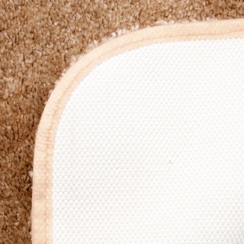 Коврик WasserKraft Wern BM-2514, напольный, цвет - коричневый, 55 х 55 см