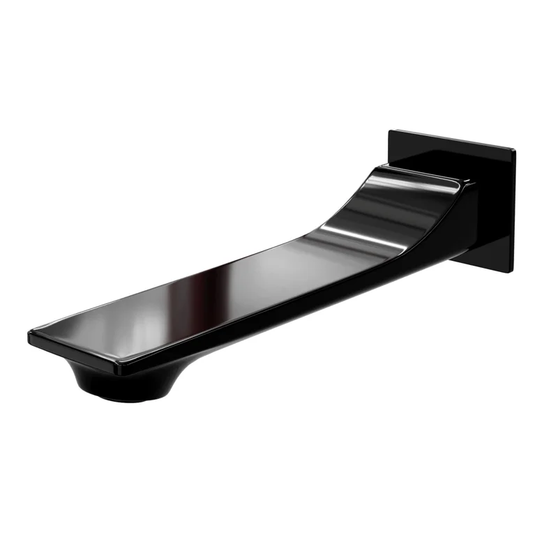 Излив для смесителя WasserKRAFT Glan A175 Черный глянец