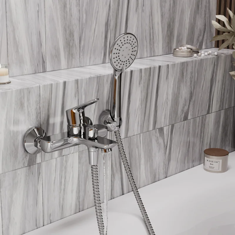 Смеситель WasserKRAFT Lippe 4501 хром для ванны