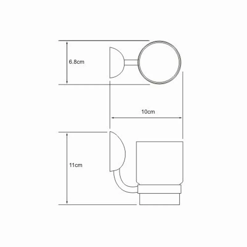 Подстаканник одинарный WasserKraft K-8628