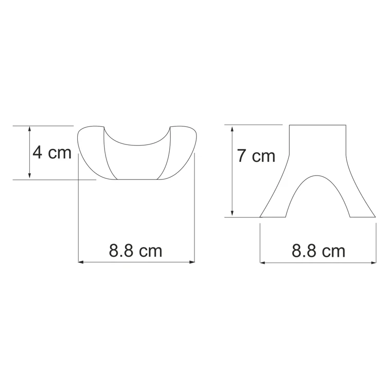 Двойной крючок WasserKRAFT Berkel K-6823D Хром