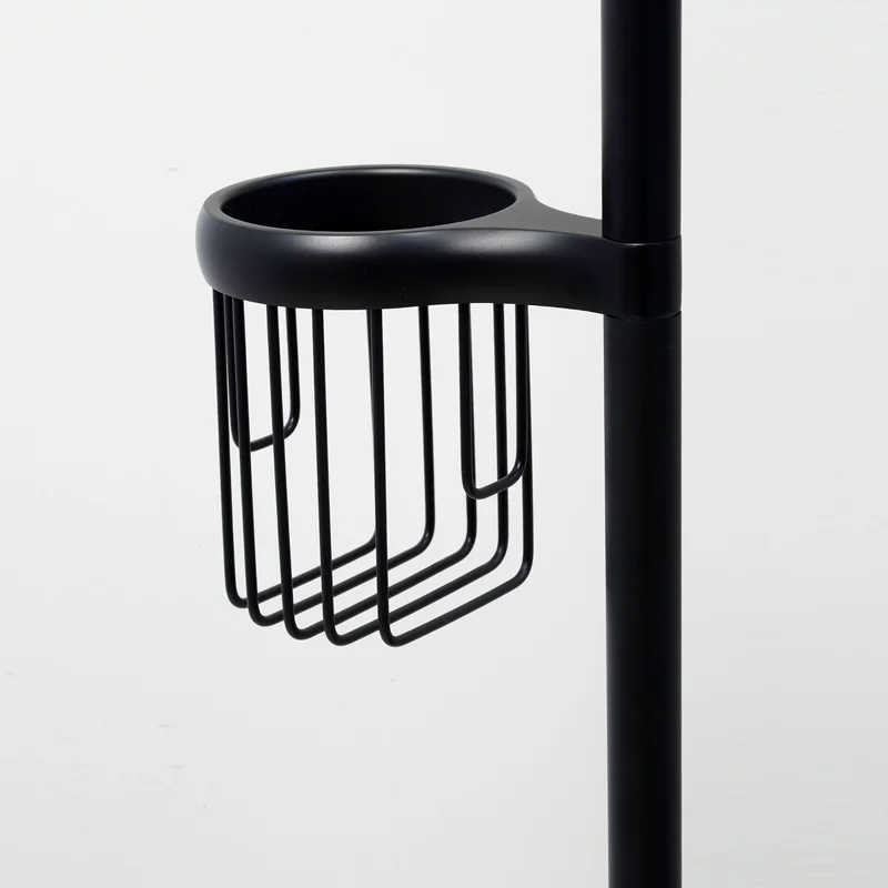 Напольная стойка WasserKRAFT Abens K-1264B Черная глянцевая