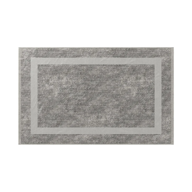 Коврик WasserKraft Neime BM-1912, 80 х 50 см, напольный, цвет - Silver