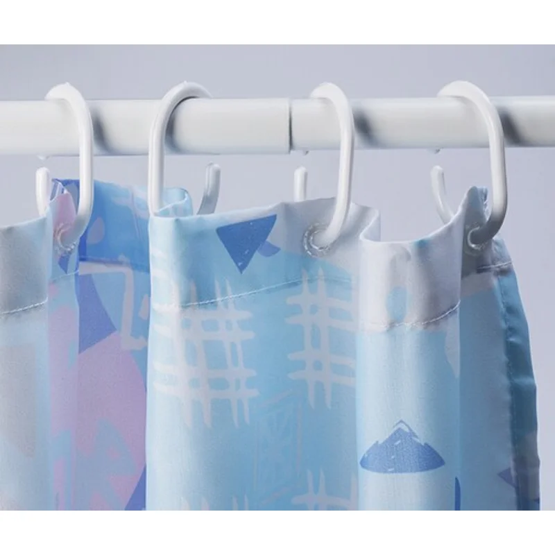 Штора для ванной WasserKraft Lippe SC-65101, 180 x 200 см, навесная