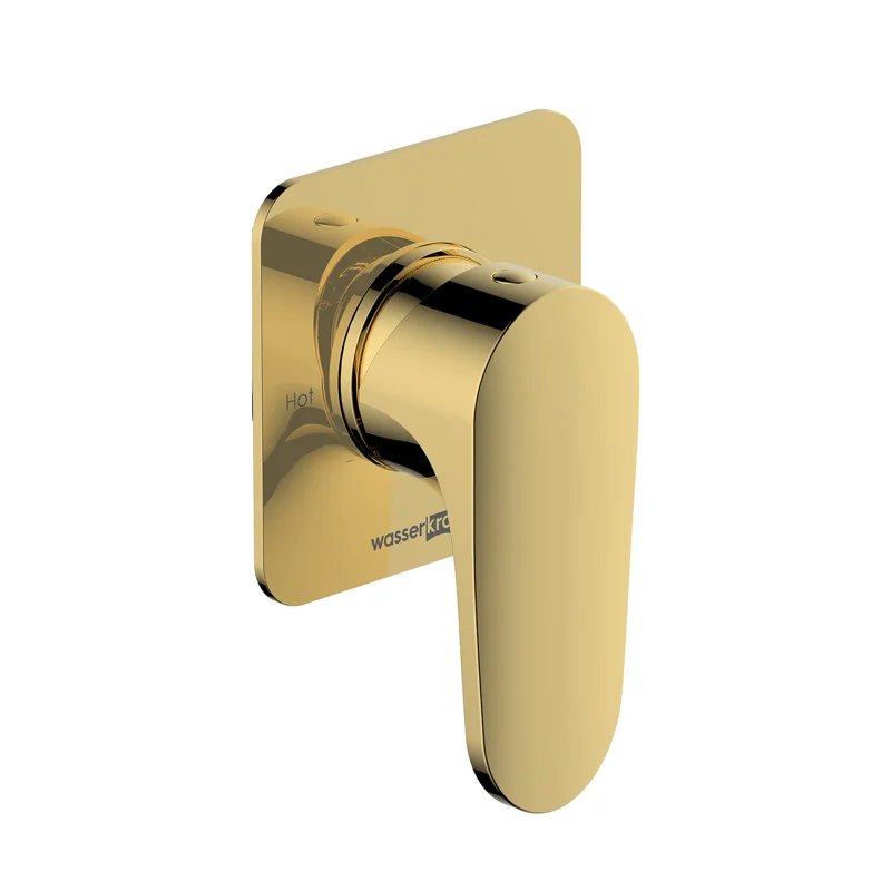 Смеситель для душа WasserKRAFT Neckar 2151 Золото глянцевое